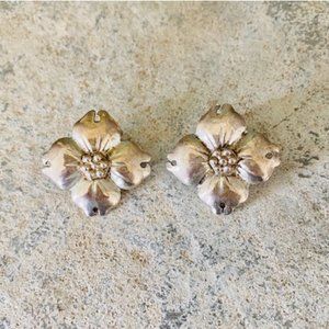 Vintage Designer CARSI Earrings Taxco Sterling 925